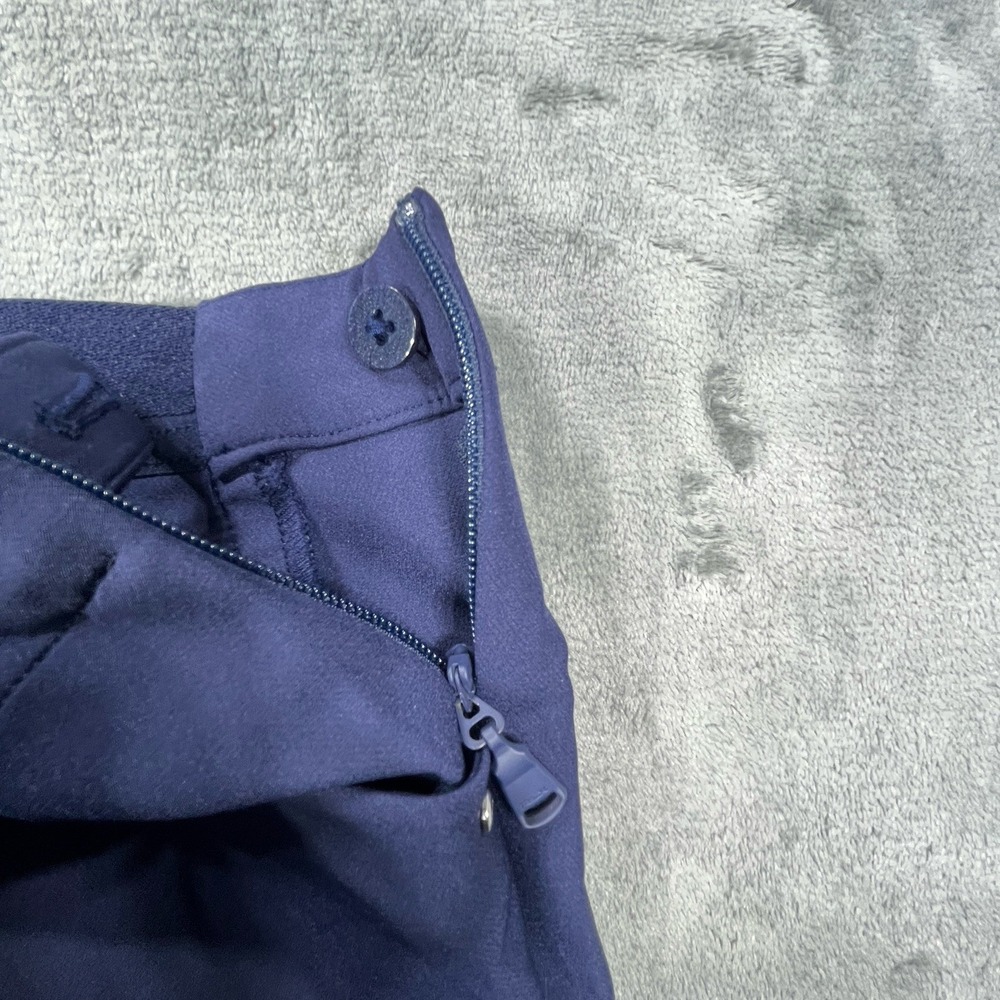RLX Ralph Lauren Pants Womens Size 6 Royal Blue Eagle Stretch Golf Pants Wicking - Picture 4 of 10